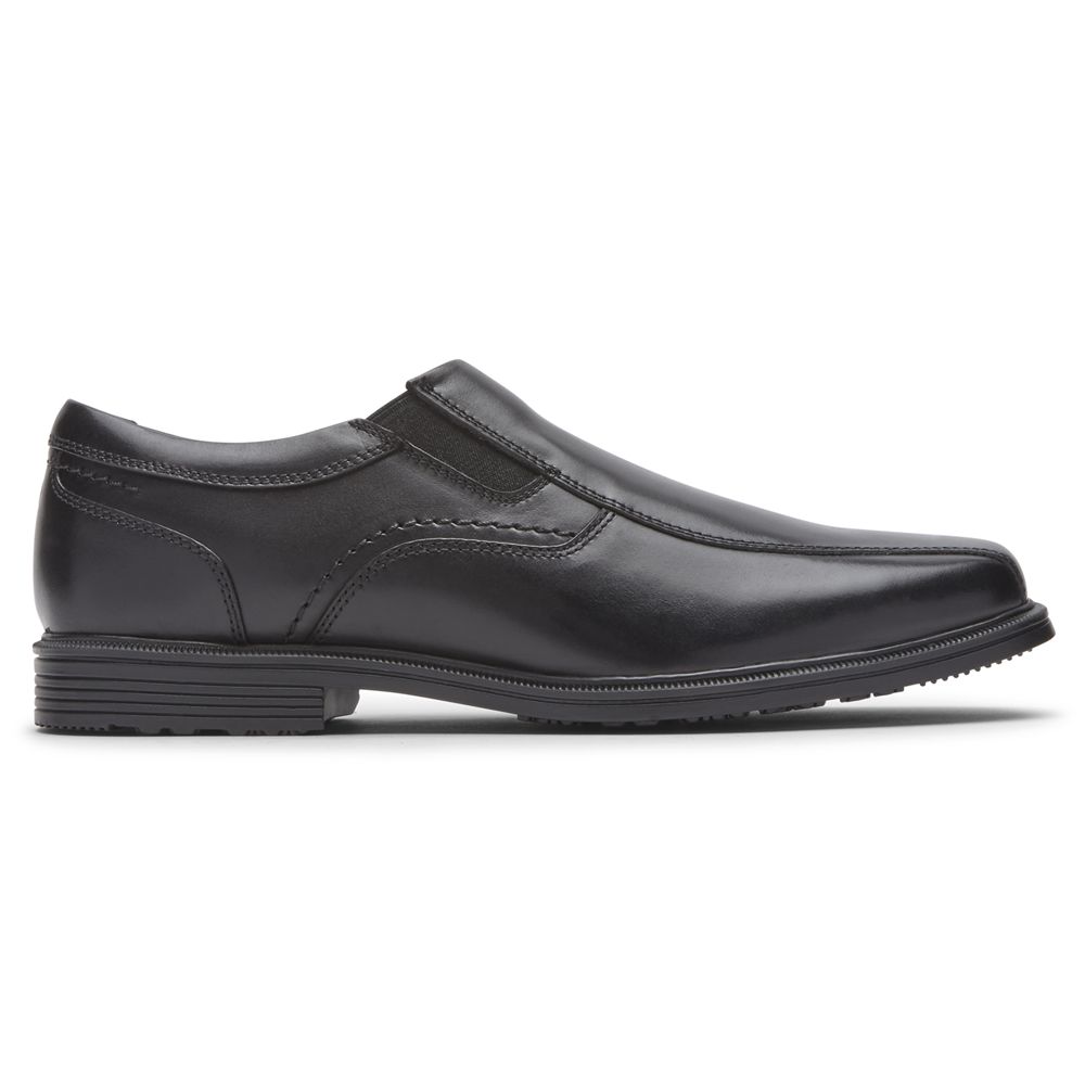 Rockport Canada Taylor Waterproof - Mens Slip-Ons Black (FAV481702)